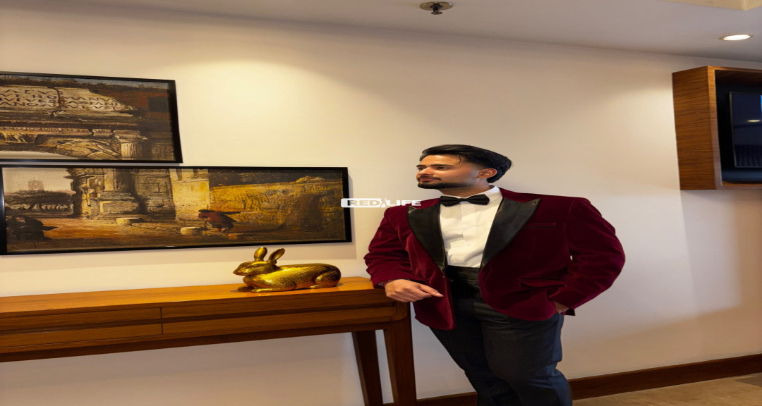 Confident gentleman companion offering relaxing