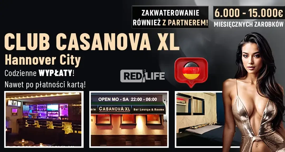 Praca w Niemczech: Klub Casanova