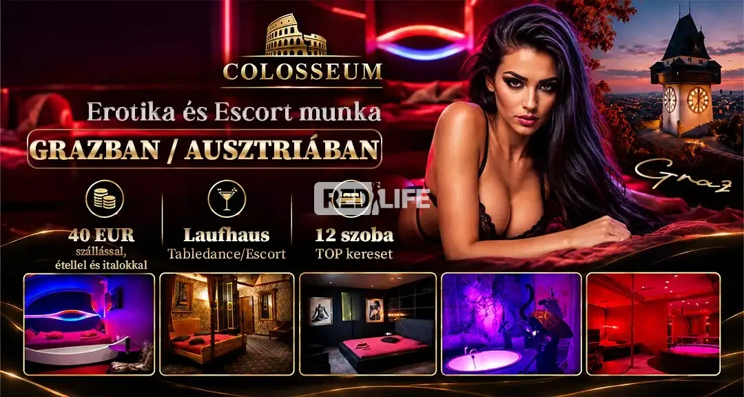 [Colosseum Graz] Erotikus és escort