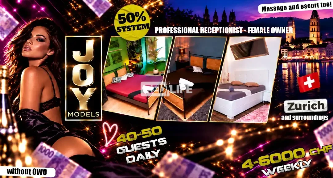 JOY-MODELS&rsquo; 3 luxury-level private apartments