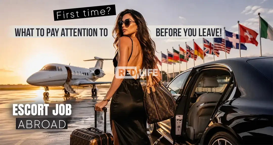 Your first escort job abroad?